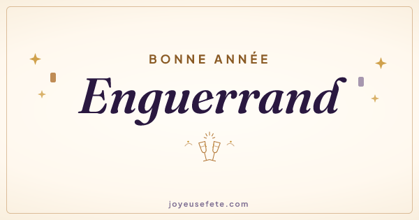 Image « Bonne année Enguerrand » au format large