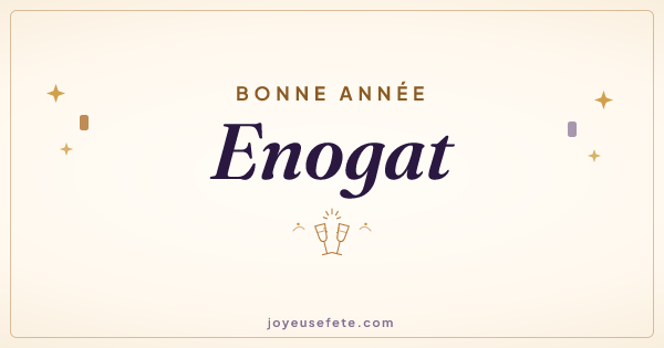 Image « Bonne année Enogat » au format large