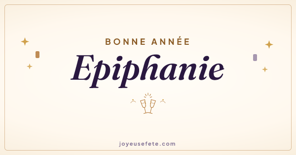 Image « Bonne année Epiphanie » au format large