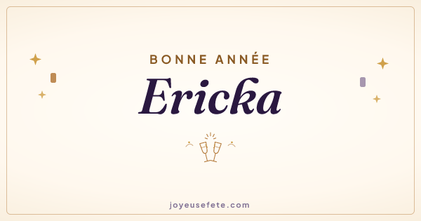 Image « Bonne année Ericka » au format large