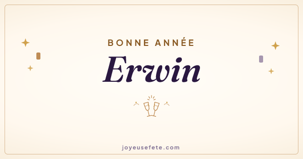 Image « Bonne année Erwin » au format large