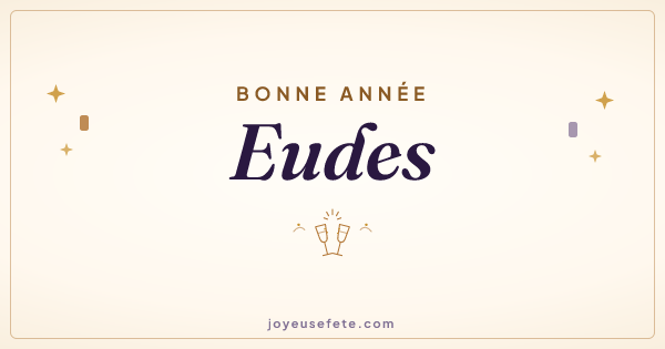 Image « Bonne année Eudes » au format large