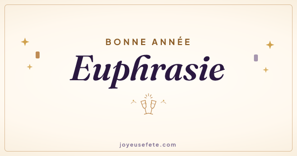 Image « Bonne année Euphrasie » au format large