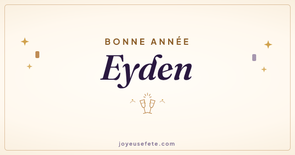 Image « Bonne année Eyden » au format large
