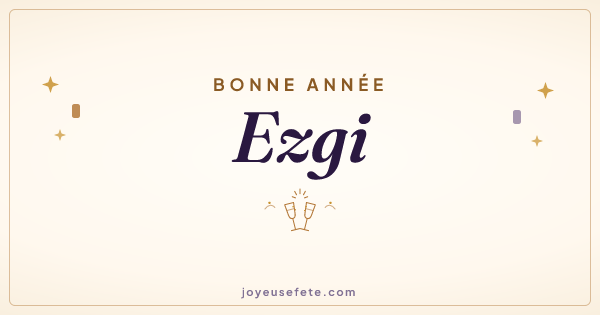 Image « Bonne année Ezgi » au format large