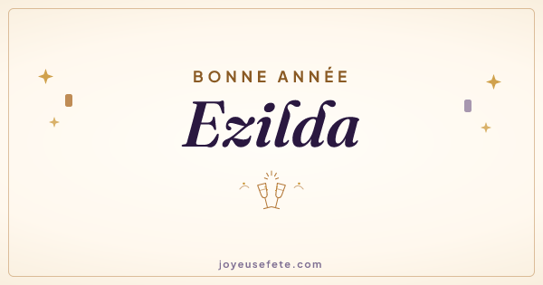 Image « Bonne année Ezilda » au format large