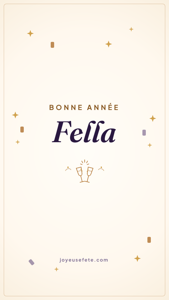 Image « Bonne année Fella » au format story
