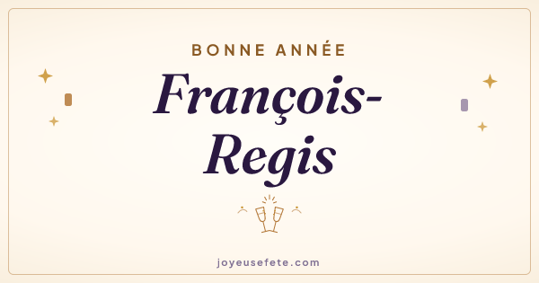 Image « Bonne année François-Regis » au format large