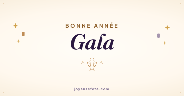 Image « Bonne année Gala » au format large
