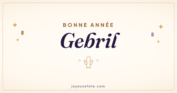 Image « Bonne année Gebril » au format large