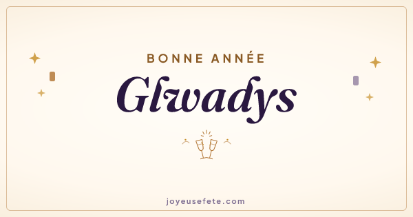 Image « Bonne année Glwadys » au format large