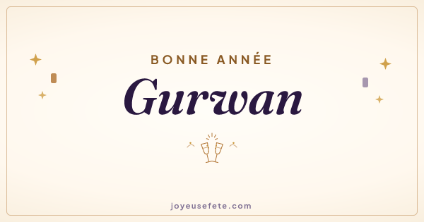 Image « Bonne année Gurwan » au format large