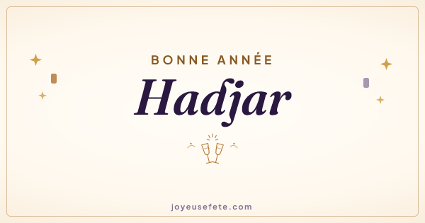 Image « Bonne année Hadjar » au format large