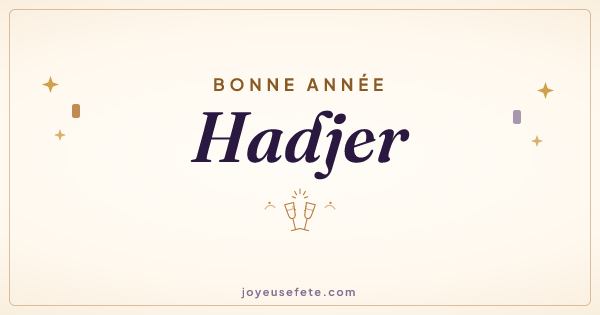 Image « Bonne année Hadjer » au format large