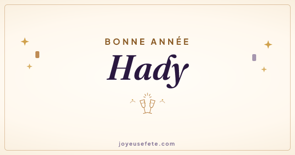Image « Bonne année Hady » au format large