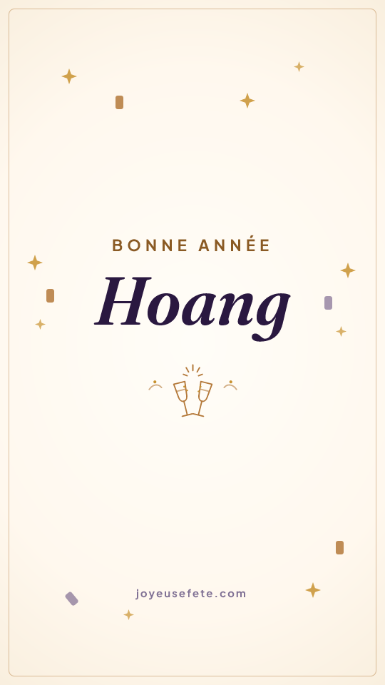 Image « Bonne année Hoang » au format story