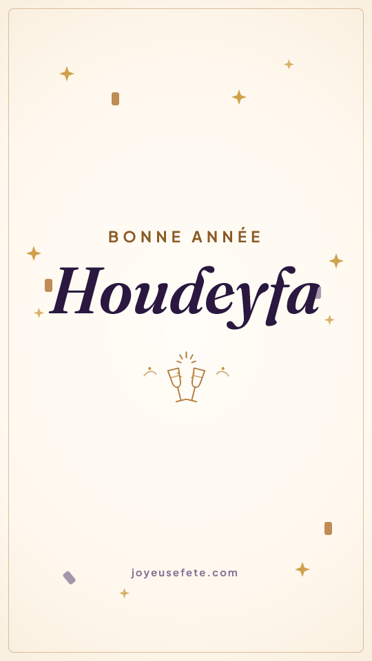 Image « Bonne année Houdeyfa » au format story
