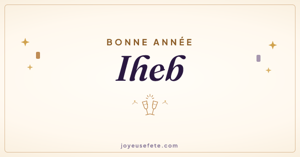 Image « Bonne année Iheb » au format large