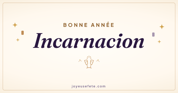 Image « Bonne année Incarnacion » au format large