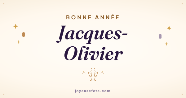 Image « Bonne année Jacques-Olivier » au format large