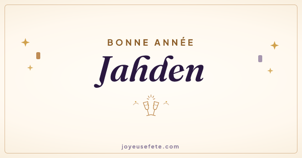 Image « Bonne année Jahden » au format large