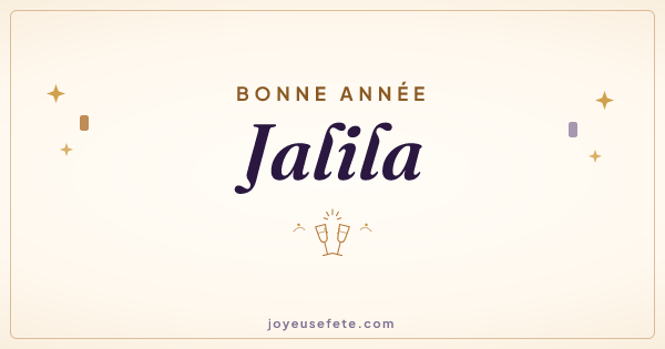 Image « Bonne année Jalila » au format large