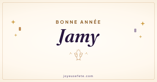 Image « Bonne année Jamy » au format large