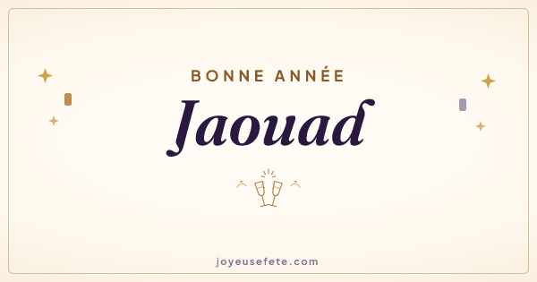 Image « Bonne année Jaouad » au format large