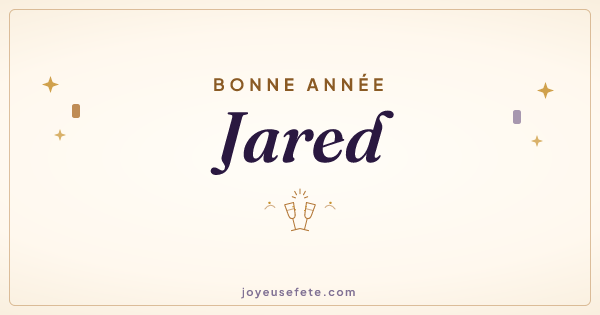Image « Bonne année Jared » au format large