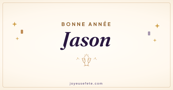 Image « Bonne année Jason » au format large