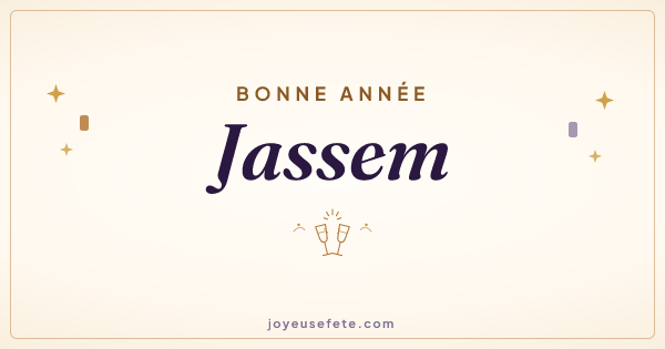 Image « Bonne année Jassem » au format large