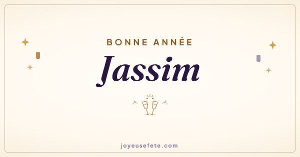 Image « Bonne année Jassim » au format large