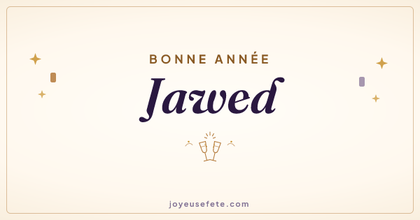 Image « Bonne année Jawed » au format large