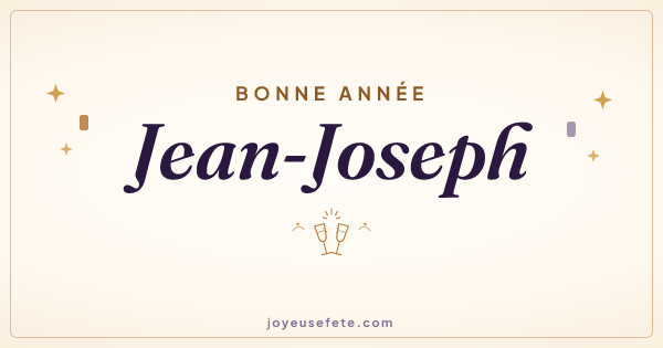 Image « Bonne année Jean-Joseph » au format large
