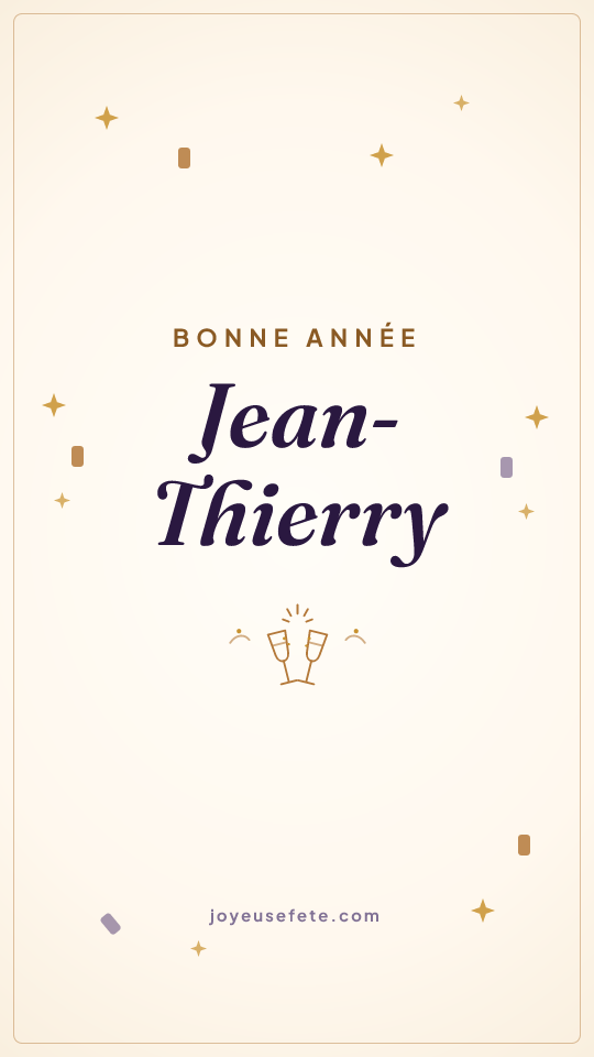 Image « Bonne année Jean-Thierry » au format story