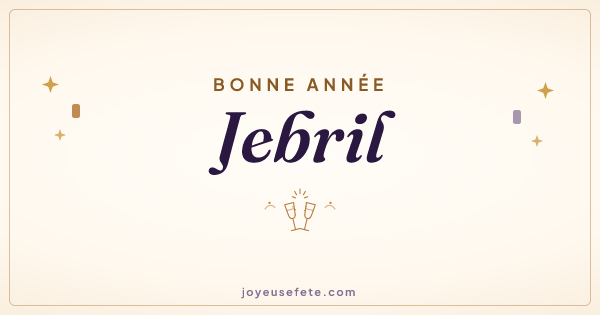 Image « Bonne année Jebril » au format large