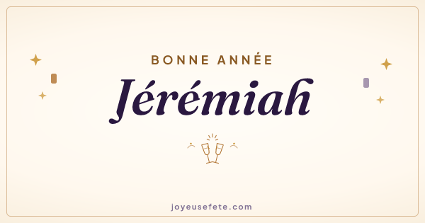 Image « Bonne année Jérémiah » au format large