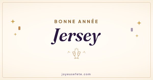 Image « Bonne année Jersey » au format large