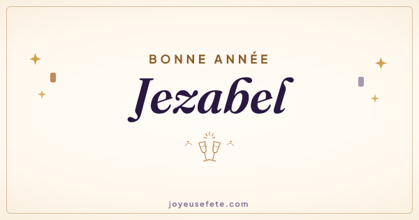 Image « Bonne année Jezabel » au format large