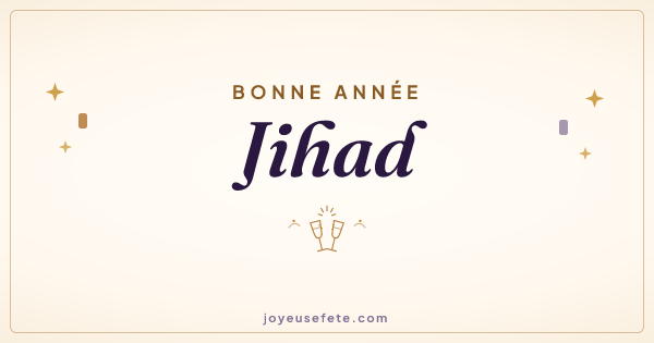 Image « Bonne année Jihad » au format large