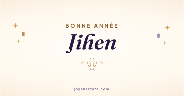 Image « Bonne année Jihen » au format large