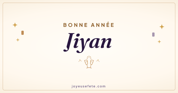 Image « Bonne année Jiyan » au format large