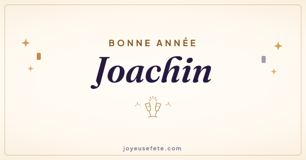 Image « Bonne année Joachin » au format large