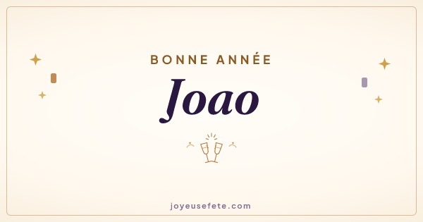 Image « Bonne année Joao » au format large