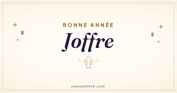 Image « Bonne année Joffre » au format large