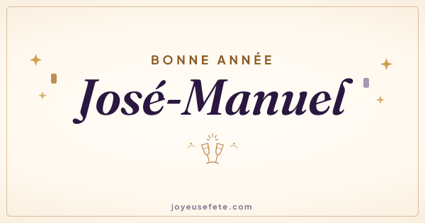 Image « Bonne année José-Manuel » au format large