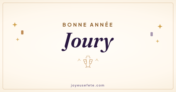 Image « Bonne année Joury » au format large