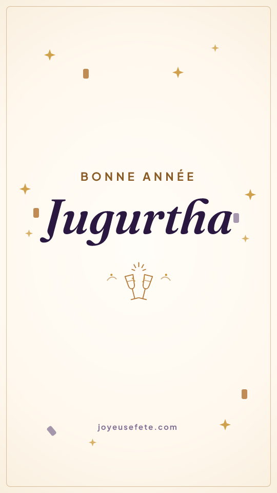 Image « Bonne année Jugurtha » au format story