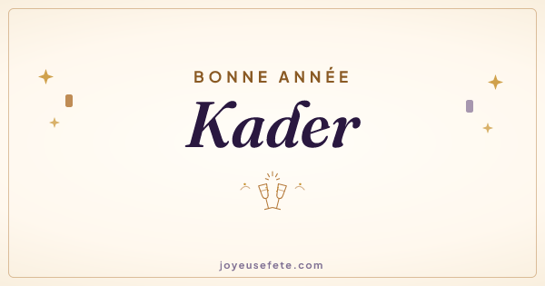 Image « Bonne année Kader » au format large