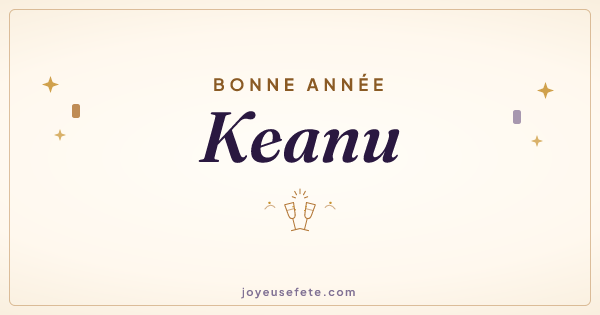 Image « Bonne année Keanu » au format large